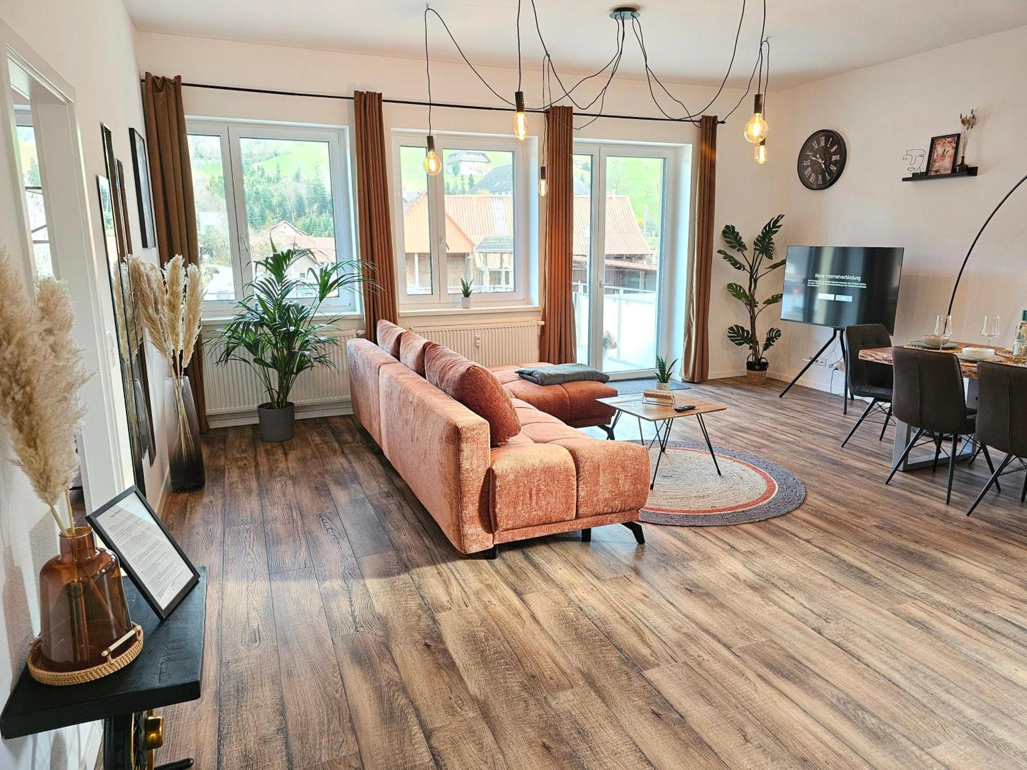 Design-Apartment I Black Forest I Boxspring I Nespresso I Spielplatz Оберхармерсбах Экстерьер фото